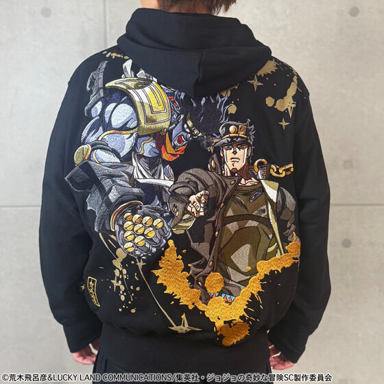 ジョジョの奇妙な冒険 スターダストクルセイダース×絡繰魂 刺繍