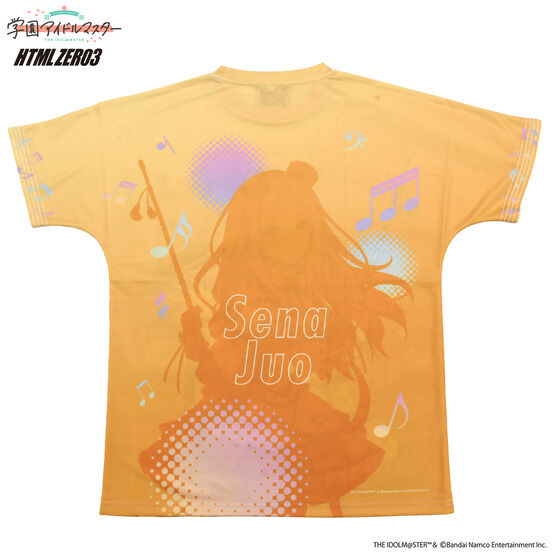 学園アイドルマスター×HTML ZERO3 フルグラフィックTシャツ