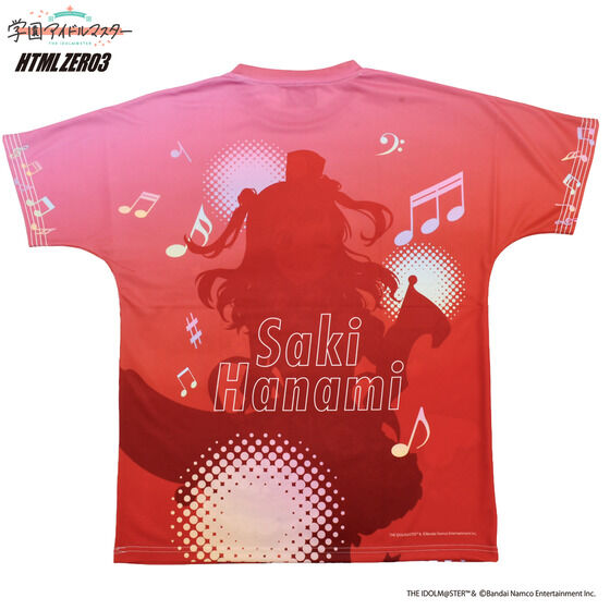 学園アイドルマスター×HTML ZERO3 フルグラフィックTシャツ