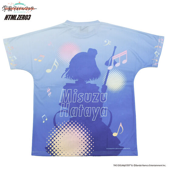 学園アイドルマスター×HTML ZERO3 フルグラフィックTシャツ