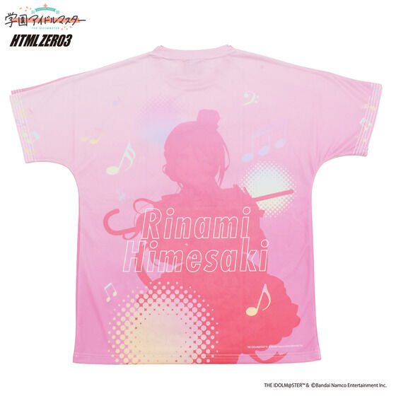 学園アイドルマスター×HTML ZERO3 フルグラフィックTシャツ