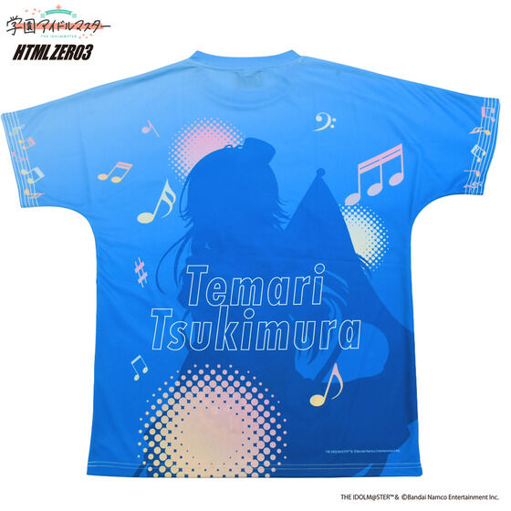 学園アイドルマスター×HTML ZERO3 フルグラフィックTシャツ