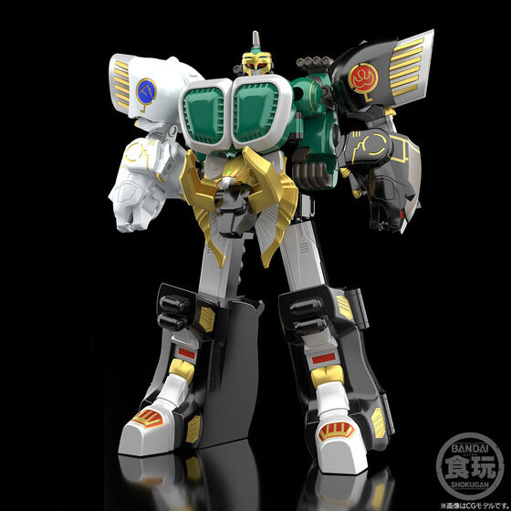 SMP[SHOKUGAN MODELING PROJECT] 百獣合体 ガオマッスル/ガオライノス＆ガオマジロ【再販：2027年2月発送】| プレミアムバンダイ - 5