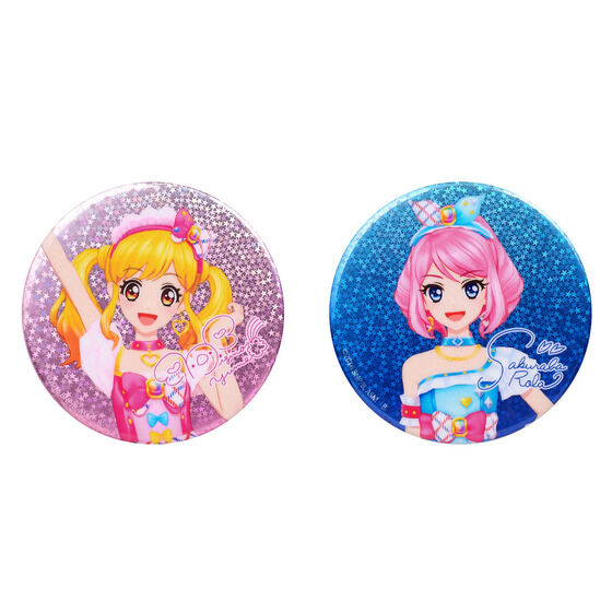 〖ＧＷ限定〗アイカツスターズ！ コットン缶バッジ s4 アイカツ！デザインマート BY アイカツ！スタイル｜バンダイナムコ