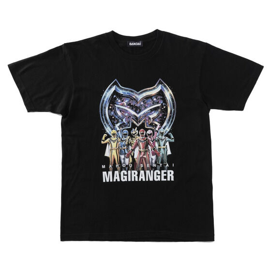 美しきチャレンジャーグッズ 魔法戦隊マジレンジャー Tシャツ MAGIキラキラ柄 | ファッション