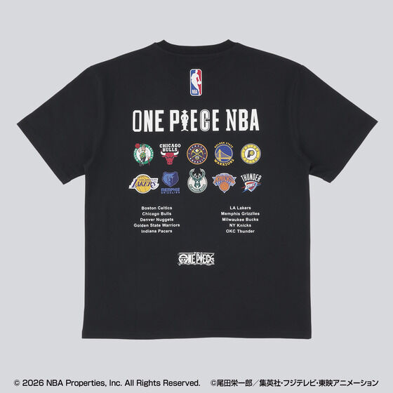 ONE PIECE × NBA T-Shirts (全7柄 各2色) | ONE PIECE（ワンピース