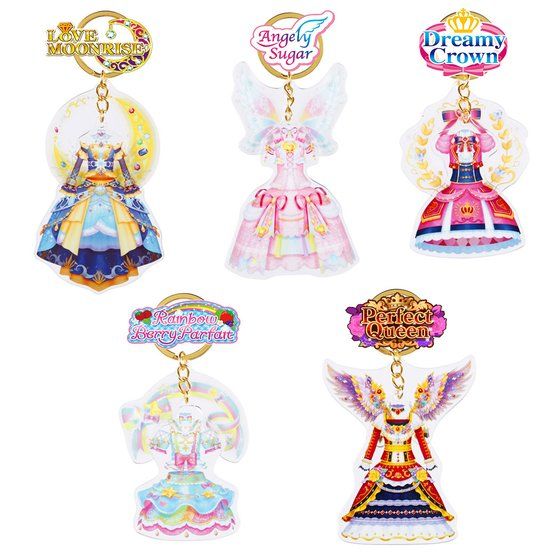 復刻版】ドレスアクリルキーホルダー＜レジェンドプレミアムレアドレス
