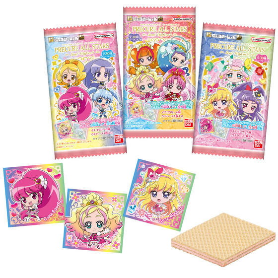 にふぉるめーしょん プリキュアオールスターズ シールウエハース4