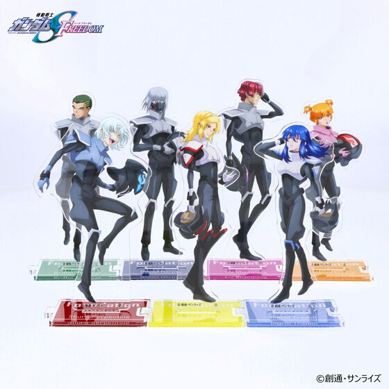 機動戦士ガンダムSEED FREEDOM つながるアクリルスタンド 機動戦士ガンダムSEED FREEDOM つながるアクリルスタンド パイロット