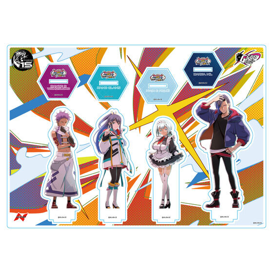 GGGP2026 アクリルスタンドセット【Project N-EXTREME チーム9/ネイア・e・ピケ】| プレミアムバンダイ - 2
