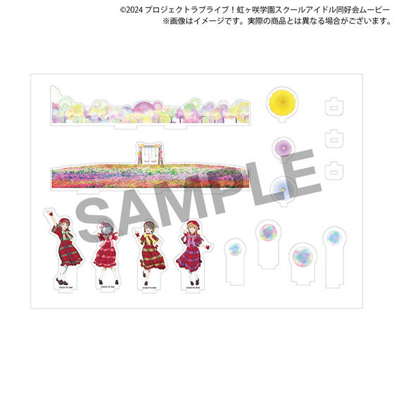 ラブライブ！虹ヶ咲学園スクールアイドル同好会 ミニステージアクリル