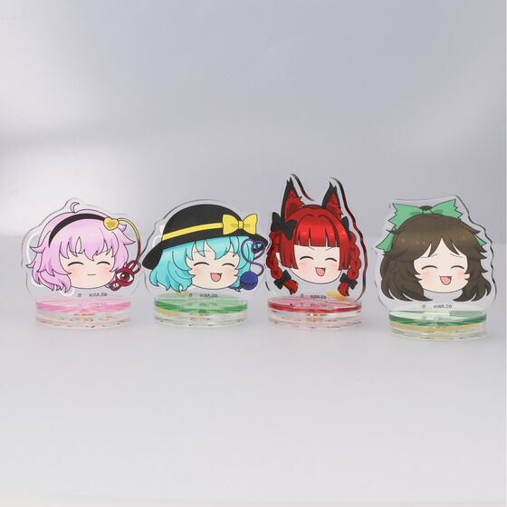 東方Project ゆっくりくるスタ～回転アクリルスタンド～【10月発送