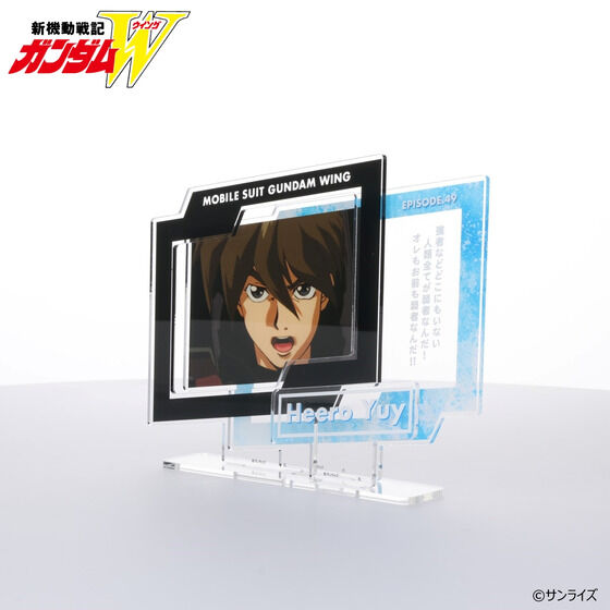 新機動戦記ガンダムW ダイアログアクリルコレクション ヒイロ・ユイ| プレミアムバンダイ - 2
