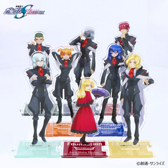 機動戦士ガンダムSEEDFREEDOM つながるアクリルスタンド19個まとめ売り 機動戦士ガンダムSEED FREEDOM つながるアクリルスタンド(全25種
