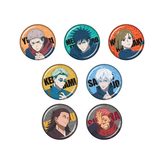 数量限定】JUJUTSU KAISEN WORLD ホログラム缶バッジコレクション