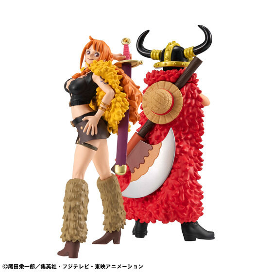 WALLSTAR ONE PIECE モンキー・D・ルフィ＆ナミセット（エルバフ編）【特典ステッカー付き】| プレミアムバンダイ - 4
