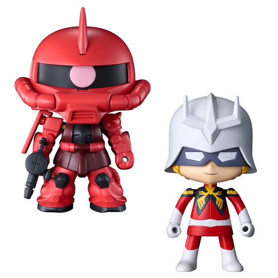 ガンダムクロス シャア専用ザク＆シャア・アズナブル