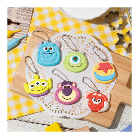 “ピクサーキャラクター” 手作りおやつチャーム #しぼりクッキー