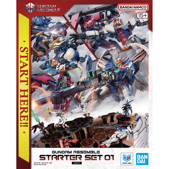 GUNDAM ASSEMBLE STARTER SET 01 [ST01]