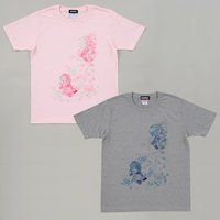 マクロスF　Tシャツ　シェリル＆ランカ 和服柄