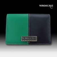 【受注生産】仮面ライダーＷ　WIND SCALE 本革カードケース ブラック×グリーン