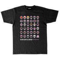スーパー戦隊シリーズ40作品記念　歴代ピンク＆ホワイト　ヒロイン　フェイスTシャツ