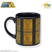 聖闘士星矢 30周年メモリアル 黄金聖衣箱（ゴールドクロスボックス）マグカップ