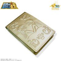 聖闘士星矢 30周年メモリアル 黄金聖衣箱（ゴールドクロスボックス）本革名刺ケース 双子座
