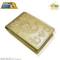 聖闘士星矢 30周年メモリアル 黄金聖衣箱（ゴールドクロスボックス）本革名刺ケース 魚座