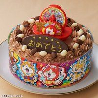 キャラデコお祝いケーキ 妖怪ウォッチ(チョコクリーム)(5号サイズ)