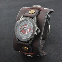 仮面ライダードライブ　ハート × Red Monkey Designs Collaboration Wristwatch Silver925 High-End Model