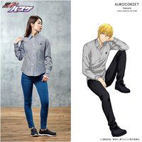 ���q�̃o�X�P�yKUROCORZET�z�����̃X�g���C�v�V���c(18AW)