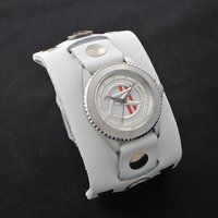仮面ライダードライブ　マッハ× Red Monkey Designs Collaboration Wristwatch Silver925 High-End Model