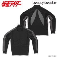 仮面ライダー×beauty:beast（ビューティビースト）トラックジャケット　仮面ライダー2号