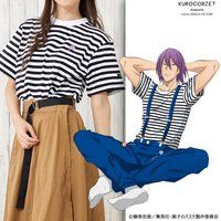黒子のバスケ【KUROCORZET】紫原のボーダーTシャツ（19SS)