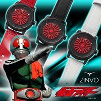 ＜プレミアム バンダイ＞仮面ライダー×ZINVO（ジンボ）コラボレーション腕時計画像