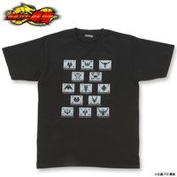 仮面ライダー龍騎　ライダーベルト　バックルデザインTシャツ