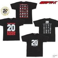 平成仮面ライダー20作品記念　20thロゴデザインTシャツ