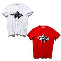 STRICT-G『機動戦士ガンダム 逆襲のシャア』Tシャツ アクシズ・タイトルロゴ柄