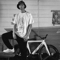 ʃC_[~LEADER BIKE@PINSTRIPE RIDER TEE