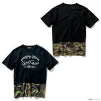 STRICT-G.ARMS『機動戦士ガンダム』 カモフラージュ裾切替Ｔシャツ ZEON FORCES