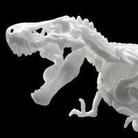 恐竜骨格プラモデル ティラノサウルス【２０２１年１０月発送】