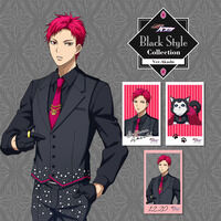 「黒子のバスケ Black Style Collection Ver.Akashi」ミニイラストシートセット３枚入り