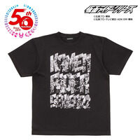 仮面ライダー50th　仮面ライダーリバイス&仮面ライダーシリーズ　ロゴTシャツ
