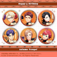 A3! ホログラム缶バッジ 〜Happy×5 Birthday Autumn Troupe!〜