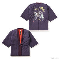 STRICT-G JAPAN 宮田織物『機動戦士ガンダム 閃光のハサウェイ』半纏 クスィーガンダム