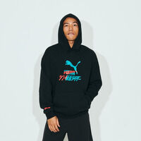 PUMA~VEʃC_[@HOODIE@BLACK