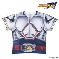 仮面ライダー剣（ブレイド）　なりきりTシャツ　ブレイド柄