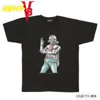 仮面ライダーTシャツ　ナチュラルシリーズ第3弾（仮面ライダーV3）
