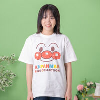 アンパンマンお顔半袖Tシャツ 大人